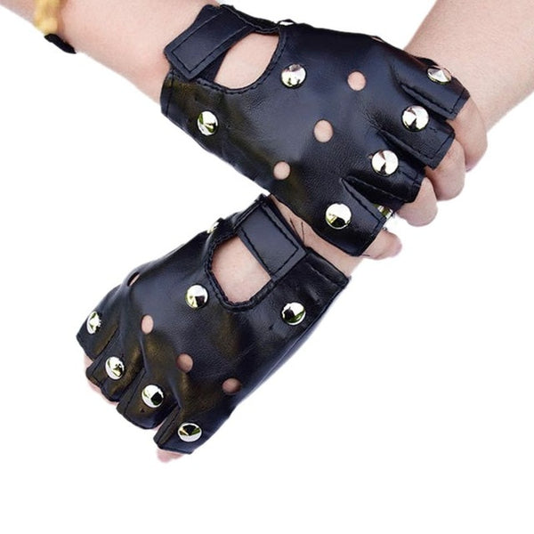 Punk Hip-Hop Driving Motorcycle Gloves