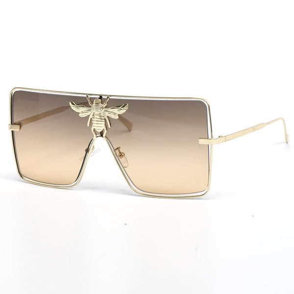 Metal Big Bee Sunglasses