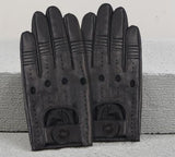Soft Leather Motorcycle Gloves