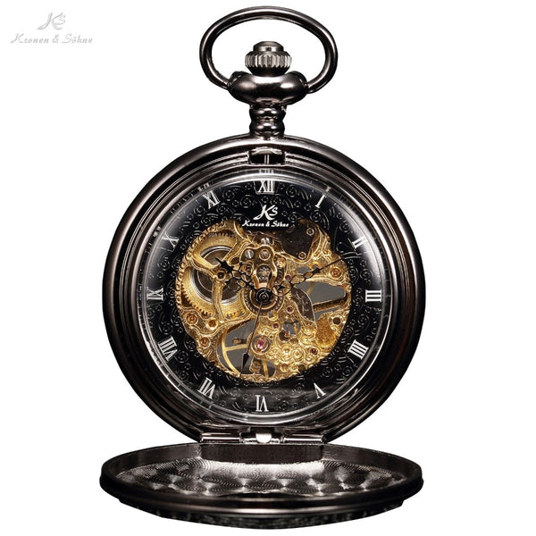 Roman Analog Luxury Pocket Watch