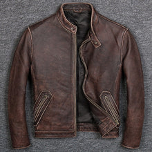 Men Fit Moto Biker Jacket