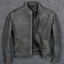 Men Fit Moto Biker Jacket