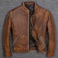 Men Fit Moto Biker Jacket